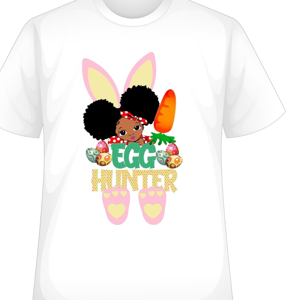 Beautiful soft girl Easter shirt